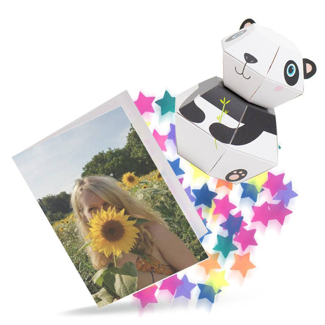 Panda 3D Pop-up Confetti Wild Card