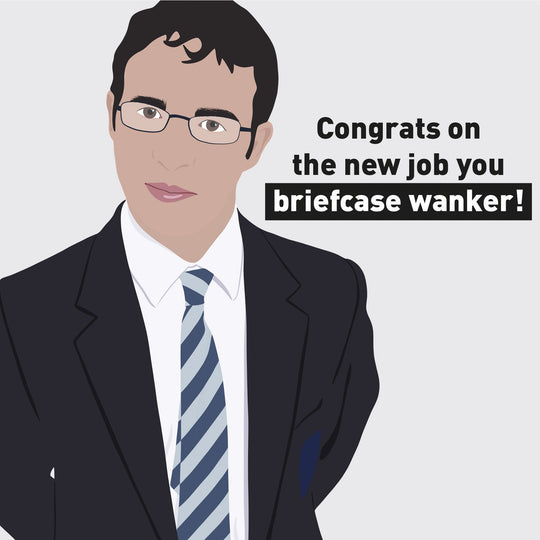 Congrats On The New Job Briefcase Wanker Will Inbetweeners