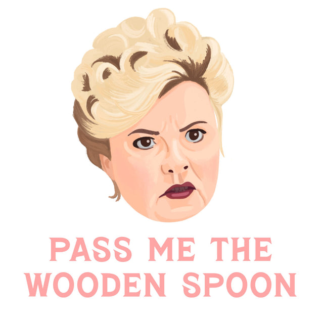 Derry Girls Wooden Spoon Mammy Card - 1