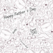 Father's Day Super Dad Doodle Card