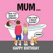 Mum at Bath Time Card