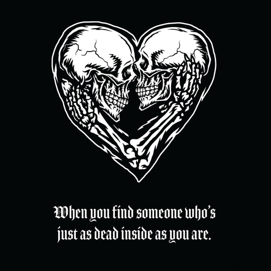 Just As Dead Inside Card