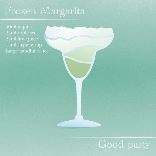 Good Party Frozen Margarita Card