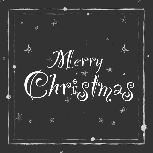Black Background Merry Christmas | Boomf