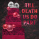 Wedding Day Till Death Us Do Part Giant Cake With Skulls