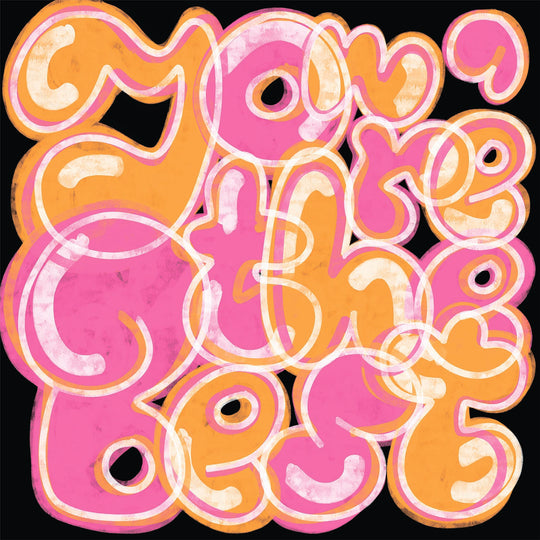 You're the best Pink And Orange Card