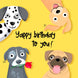 Yappy Birthday to you Card