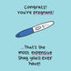 Congrats! You?re Pregnant! Card