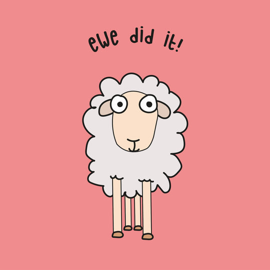 Ewe Did It Card