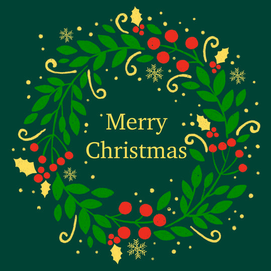 Merry Christmas Beautiful Wreath