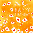 Happy Birthday Hearts Card