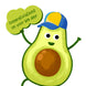Congratulations On Your Big Day Avocado Wearing A Cap