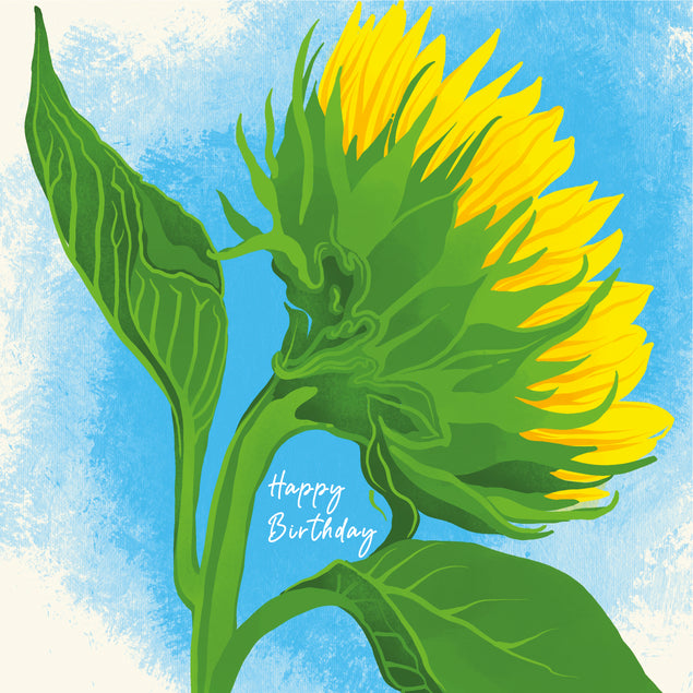  Sunflower Happy Birthday