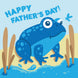Father's Day Blue Frog Card