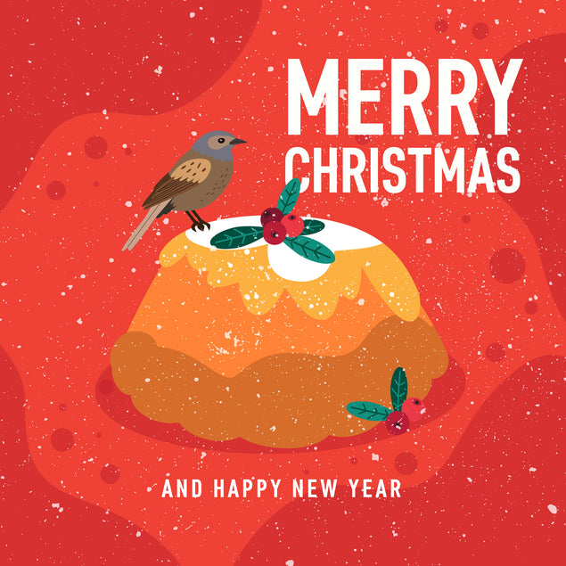 Merry Christmas And Happy New Year Pudding Season_Christmas Seo_Pudding