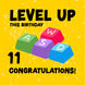 Level Up This Birthday Happy 11th Birthday