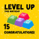 Level Up This Birthday Happy 15th Birthday