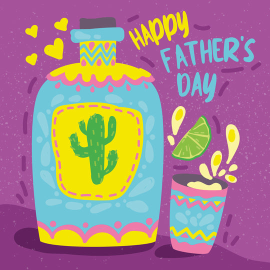 Father's Day Tequila Card