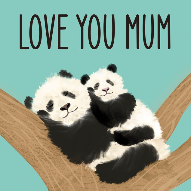 Love You Mum Bomb 3D Cube Card