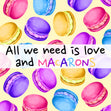Love And Macarons Card