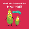 Sweetcorn Funny Father's Day Card - 1