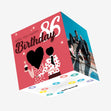 Wish You Happy 86th Birthday Confetti-exploding Greetings Card