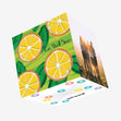 Get Well Soon Lemons Confetti-exploding Greetings Card