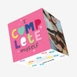 I Complete Myself Valentine's Day Confetti-exploding Greetings Card