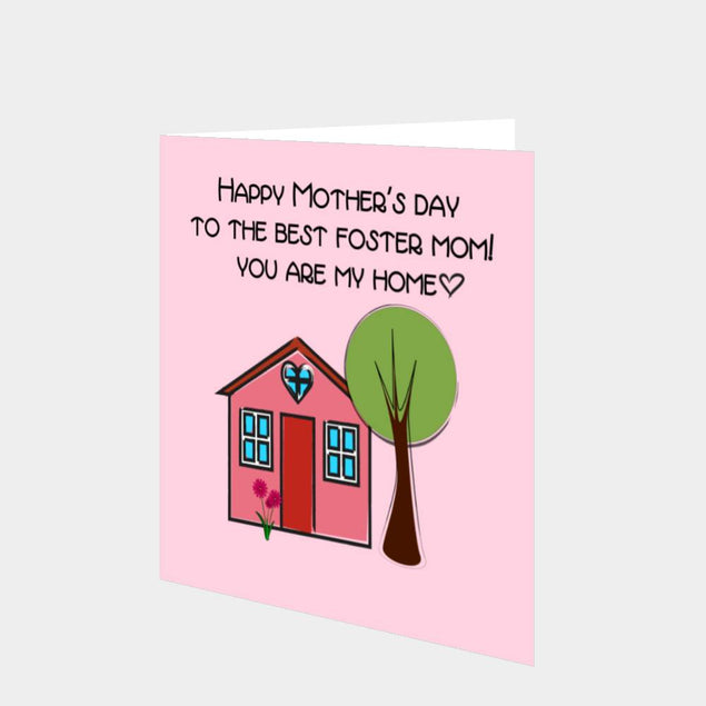 To The Best Foster Mom! Card