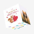 I'm Nuts About You Squirrel Valentine's Confetti-exploding Greetings Card