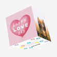 Happy Love Day Heart Confetti-exploding Greetings Card