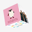 Mutton Dressed As Lamb Birthday Confetti-exploding Greetings Card