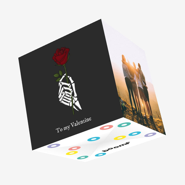 To My Valentine Confetti-exploding Greetings Card