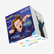 Annoyed Auntie Mum Mum Mum Confetti-exploding Greetings Card