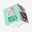 Party At You Place New Home Confetti-exploding Greetings Card