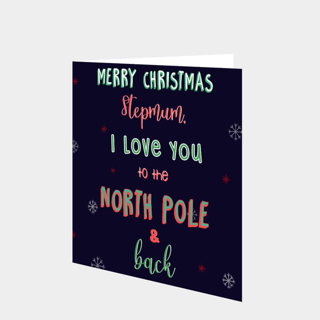 Merry Christmas Stepmum Card