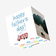 Father's Day Fire Truck Confetti-exploding Greetings Card