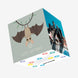 Cute Little Bat Happy 10th Birthday Confetti-exploding Greetings Card