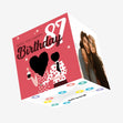 Wish You Happy 87th Birthday Confetti-exploding Greetings Card