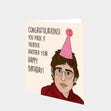 Louis Theroux Birthday Card