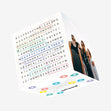 Colorful Word Game Happy 37th Birthday Confetti-exploding Greetings Card