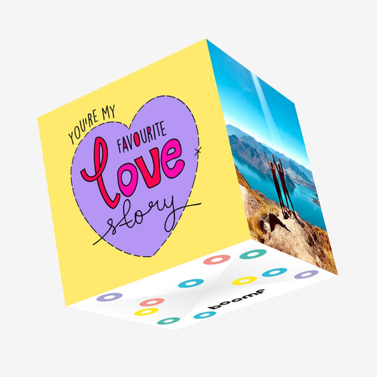 Love Anniversary Confetti-exploding Greetings Card