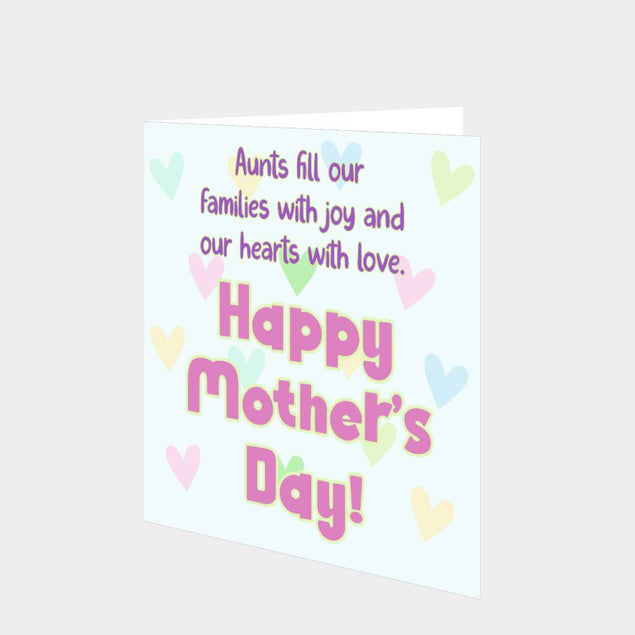 Aunt Mother's Day Card