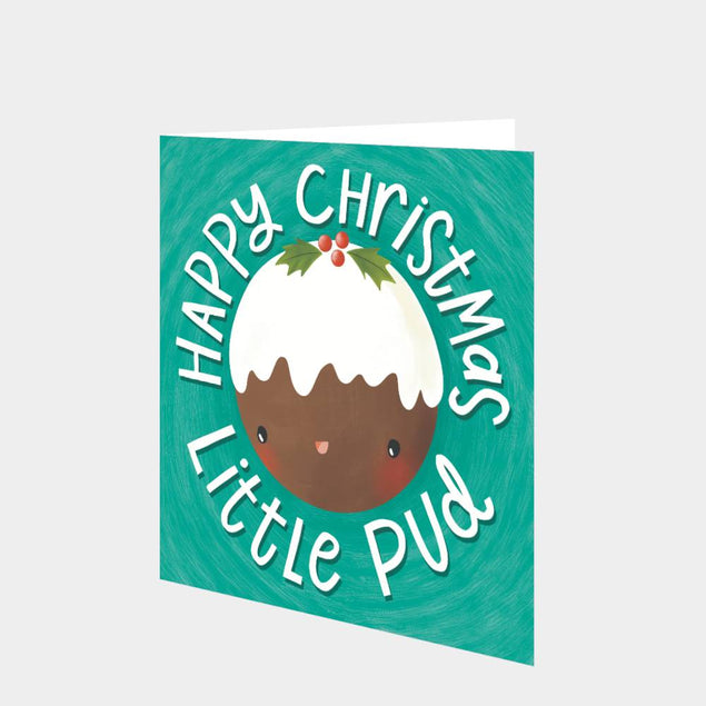 Happy Christmas Little Pud Card