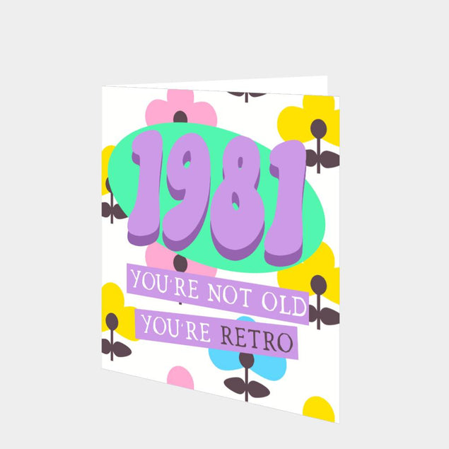 1981 Retro Card