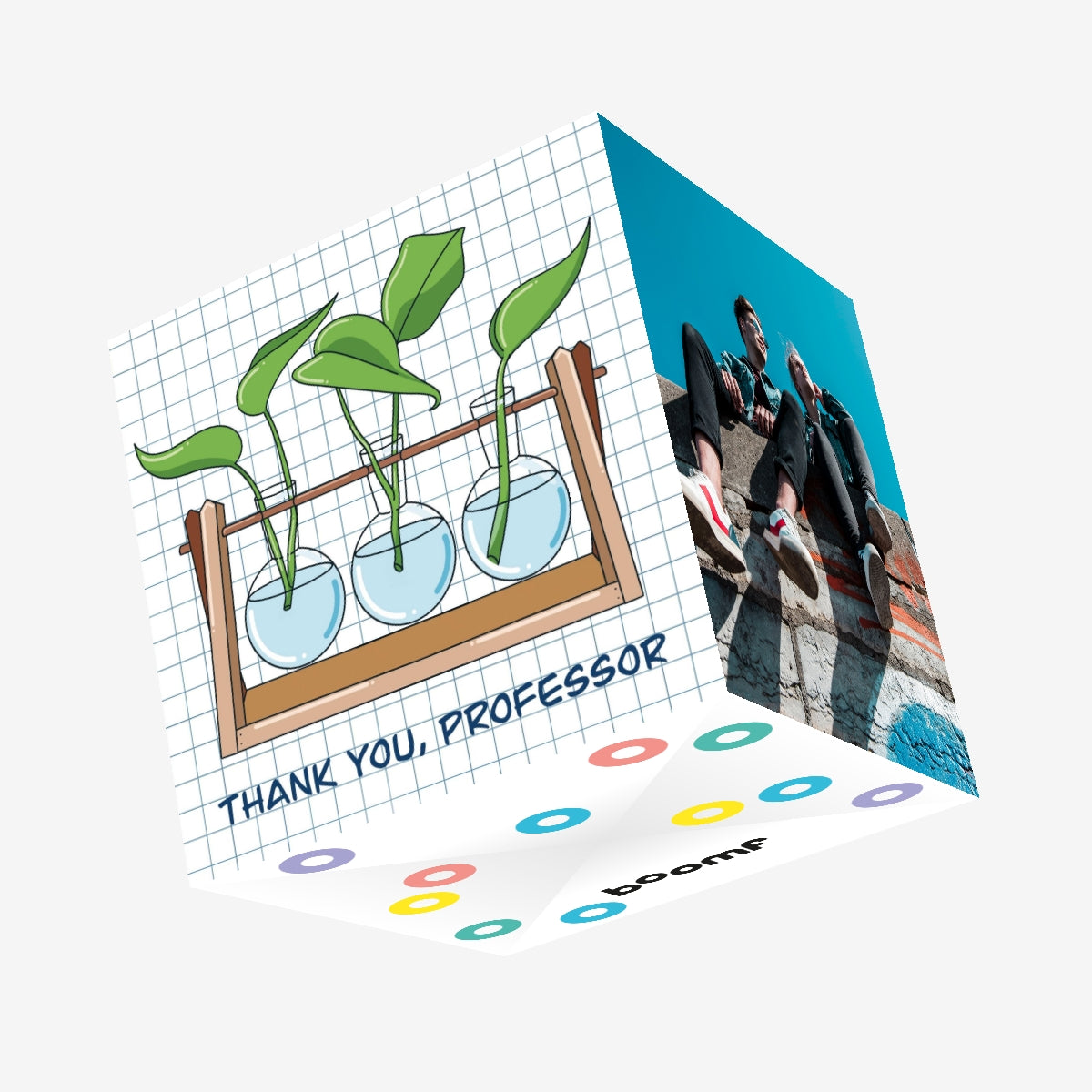 Thank You, Professor Confetti-exploding Greetings Card – Boomf