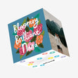 Blooming Brilliant Nana Confetti-exploding Greetings Card
