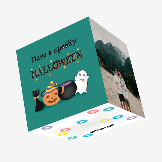 Have A Spooky Halloween Confetti-exploding Greetings Card