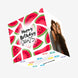 Fresh Watermelon Happy 25th Birthday Sister Confetti-exploding Greetings Card