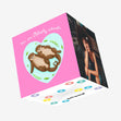 You Are Otterly Adorable Cute Otter Couple Valentine's Day Confetti-exploding Greetings Card